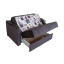Мини-диван «Алекс» 100 см. с декором