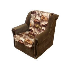 Кресло-кровать «Аккорд» 70 см. мягкий бок с декором