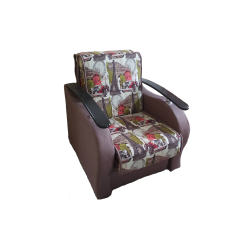 Кресло-кровать «Алекс» 80 см. с декором