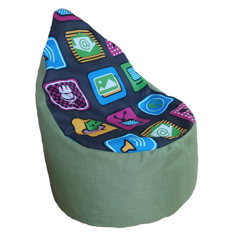 Кресло «Соло» планшет зеленый